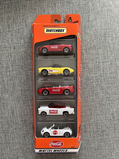 Matchbox Coca Cola 5 Pack 1999 #96487