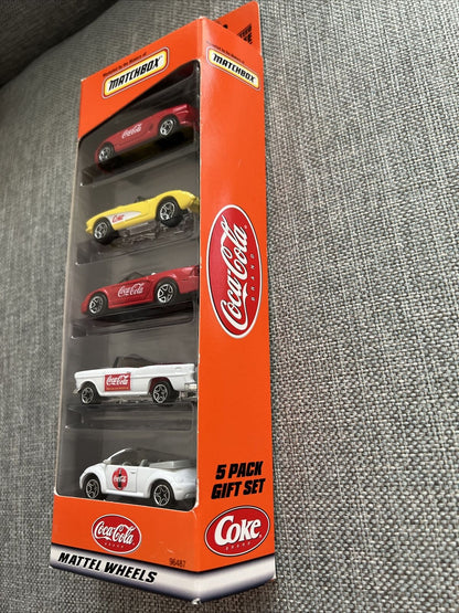 Matchbox Coca Cola 5 Pack 1999 #96487