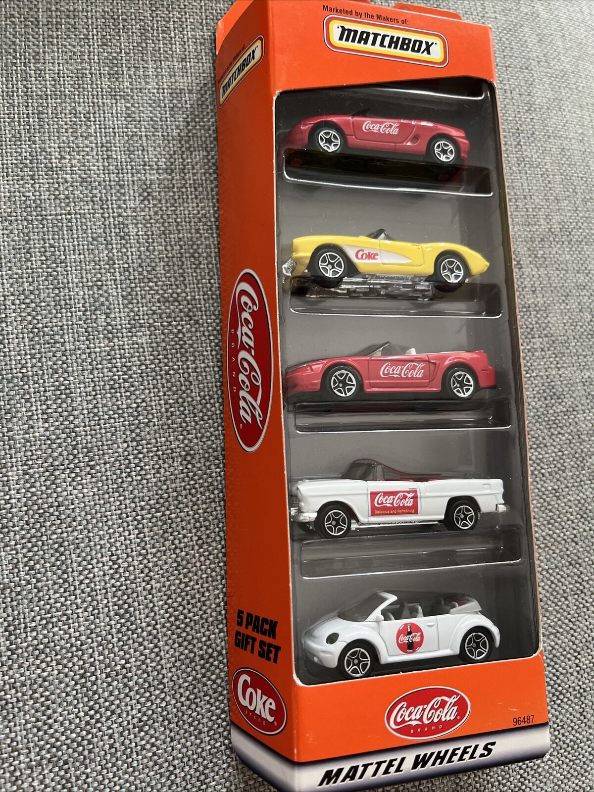 Matchbox Coca Cola 5 Pack 1999 #96487