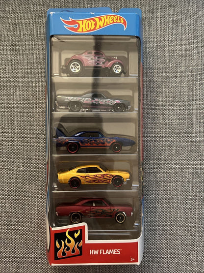 Hot Wheels 5 Pack Flames Series