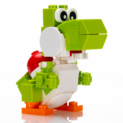 B3 Customs - Dino vert amical fabriqué avec des pièces LEGO