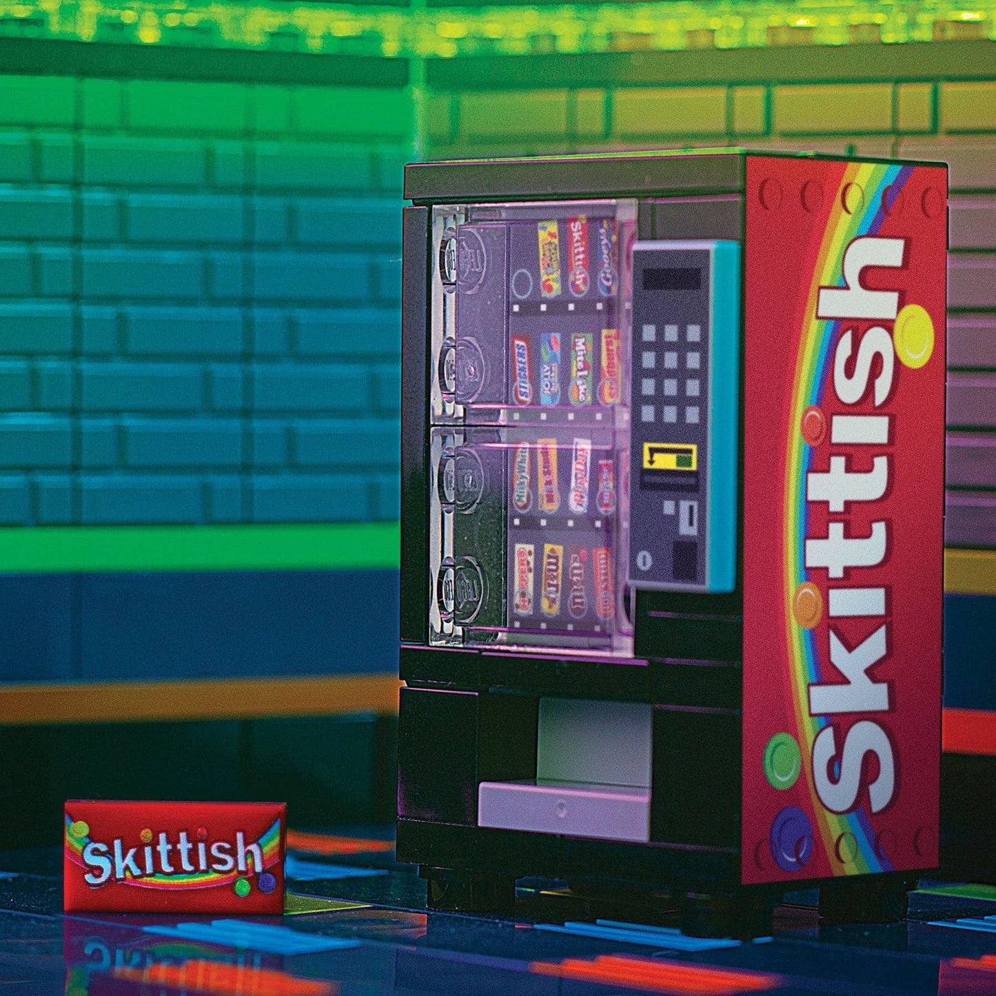 B3 Customs® - Skittish - Custom LEGO Candy Vending Machine