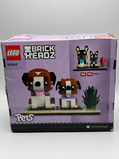 LEGO Brick Headz Saint-Bernard et son chiot (#40543)