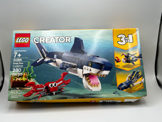 LEGO 3 in 1 Creator Deep Sea Creatures (#31088)