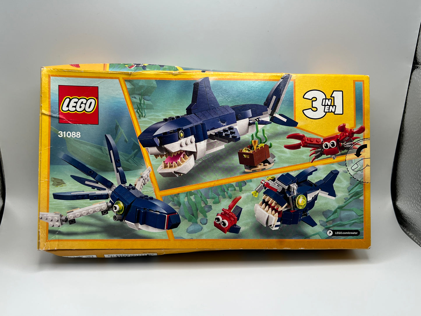 LEGO 3 in 1 Creator Deep Sea Creatures (#31088)