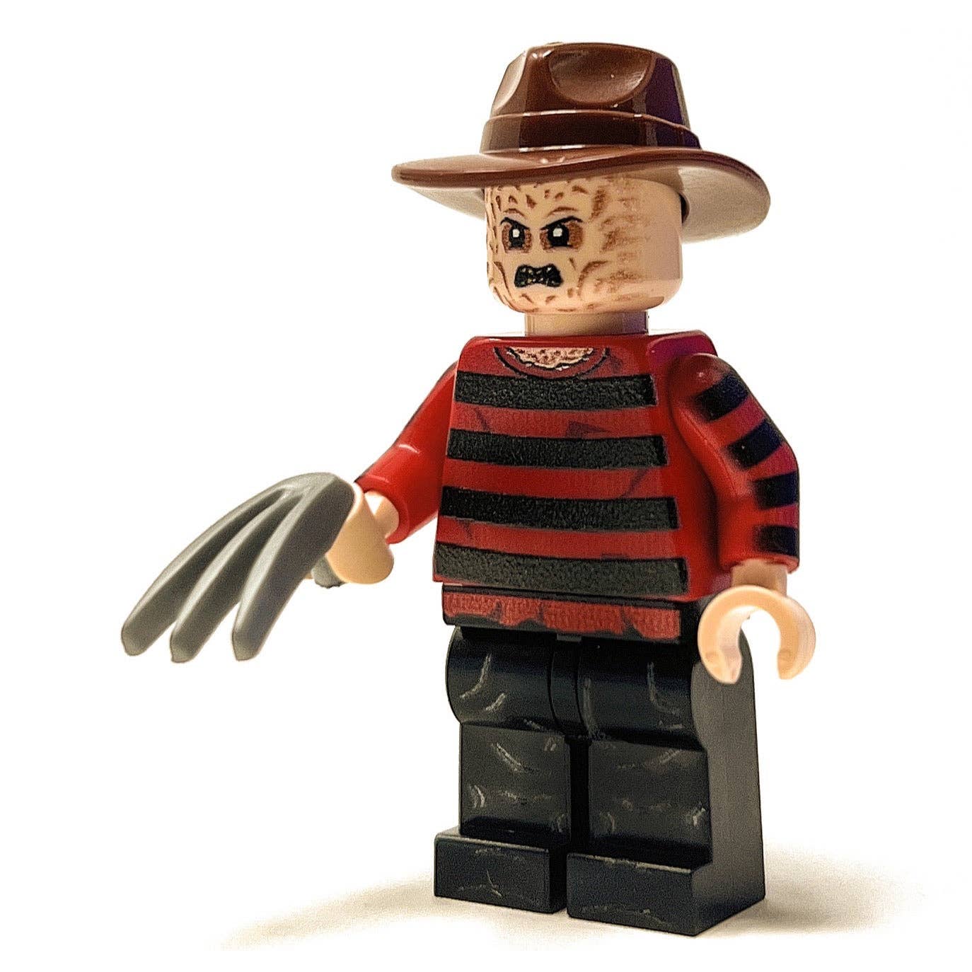 B3 Customs® - Freddy (Elm Street) Minifig - Custom LEGO Horror Minifig