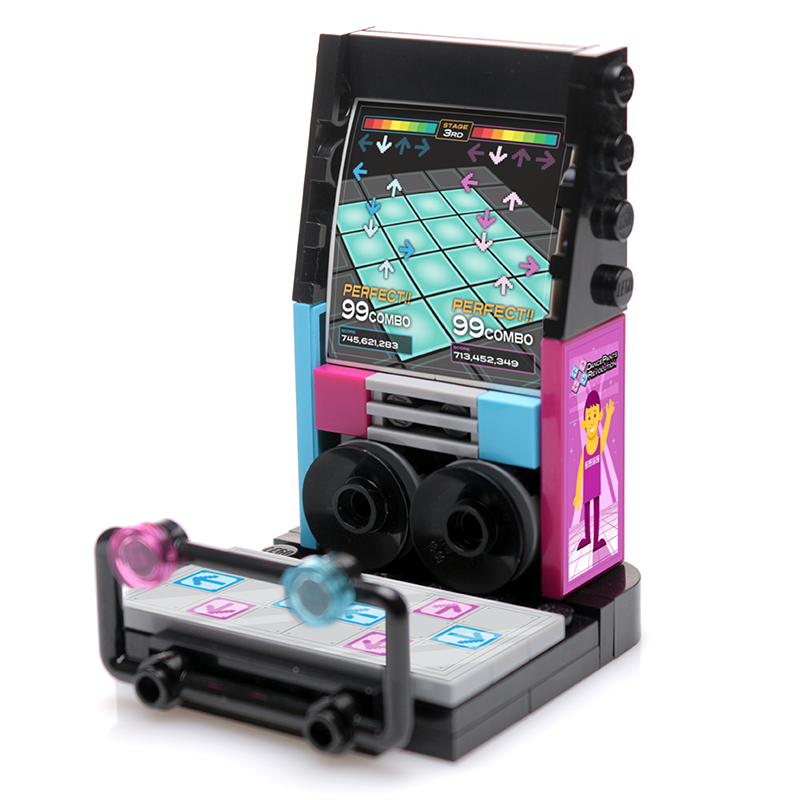 B3 Customs® - Dance Dance Revolution - Custom LEGO Arcade