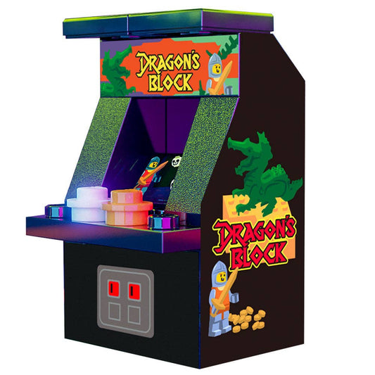 B3 Customs® - Dragon's Block - Machine d'arcade LEGO personnalisée