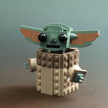 B3 Customs® - El Niño - Baby Yoda - Set Mandaloriano LEGO Star Wars personalizado [MOC PERSONALIZADO]