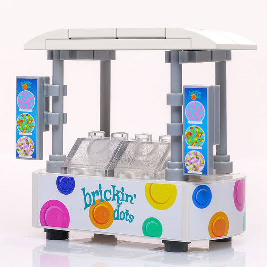 B3 Customs® - Brickin' Dots - Custom LEGO Ice Cream Food Stand