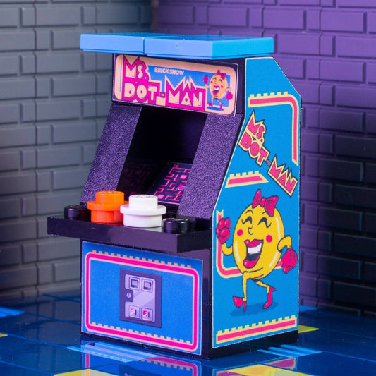 B3 Customs® - Mrs. Dot-Man - Custom LEGO Arcade Machine