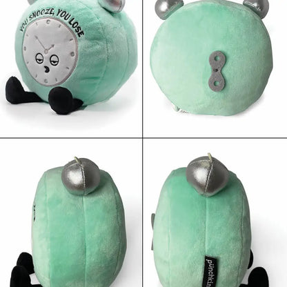 Punchkins - "You Snooze, You Lose" Plush Clock