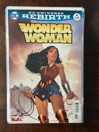 Wonder Woman v1, v3, v4, v5