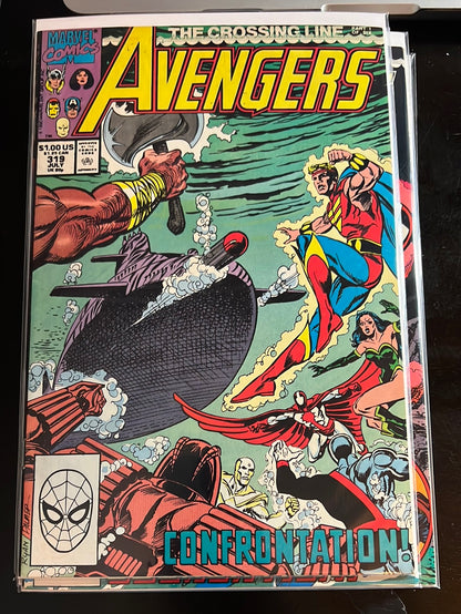 Avengers vol 1 (Starting at issues #301, and annuals)