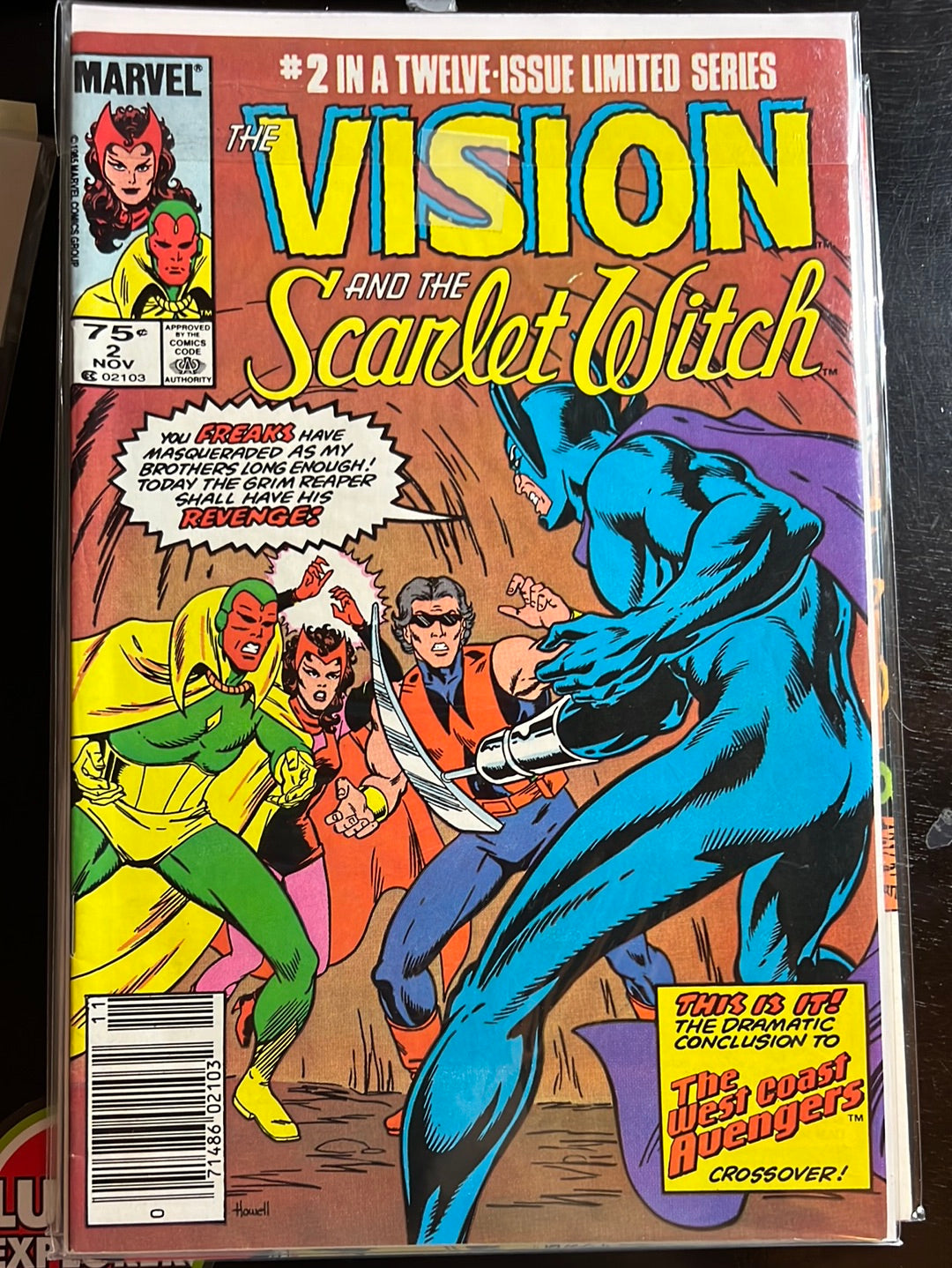 Titres Vision et Scarlet Witch