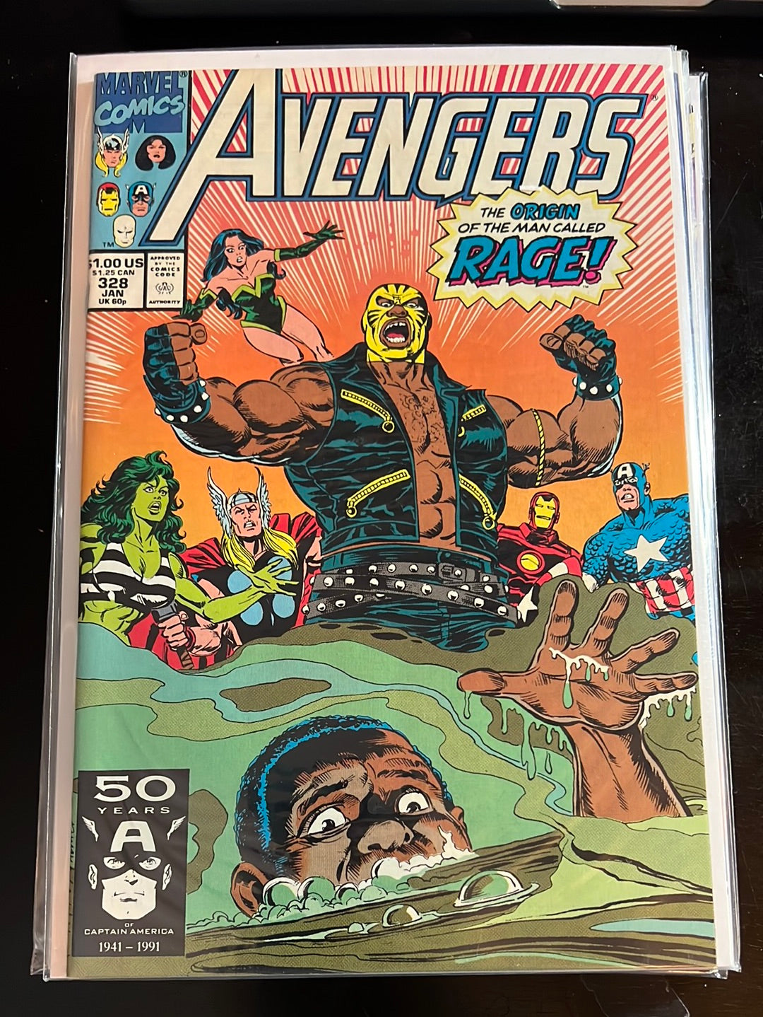 Avengers vol 1 (Starting at issues #301, and annuals)