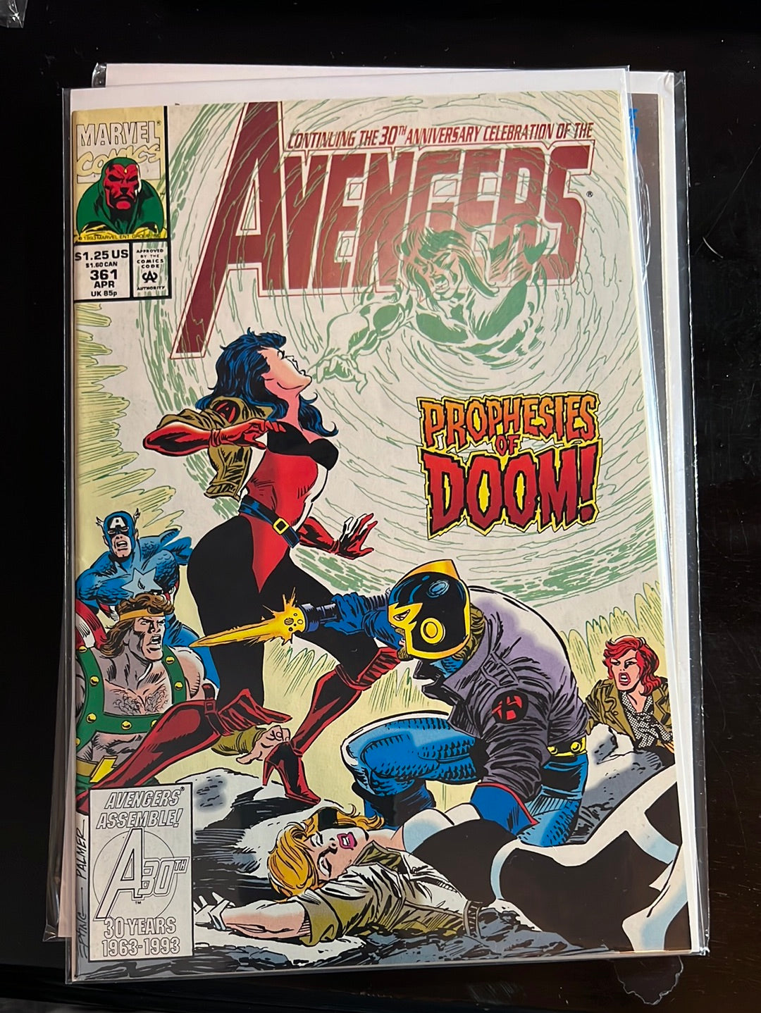 Avengers vol 1 (Starting at issues #301, and annuals)