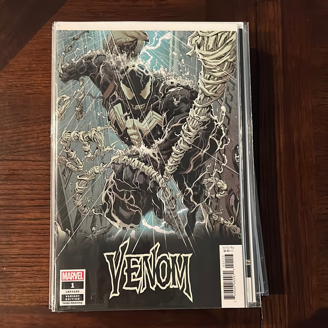 Venom Runs et variantes de couvertures/titres