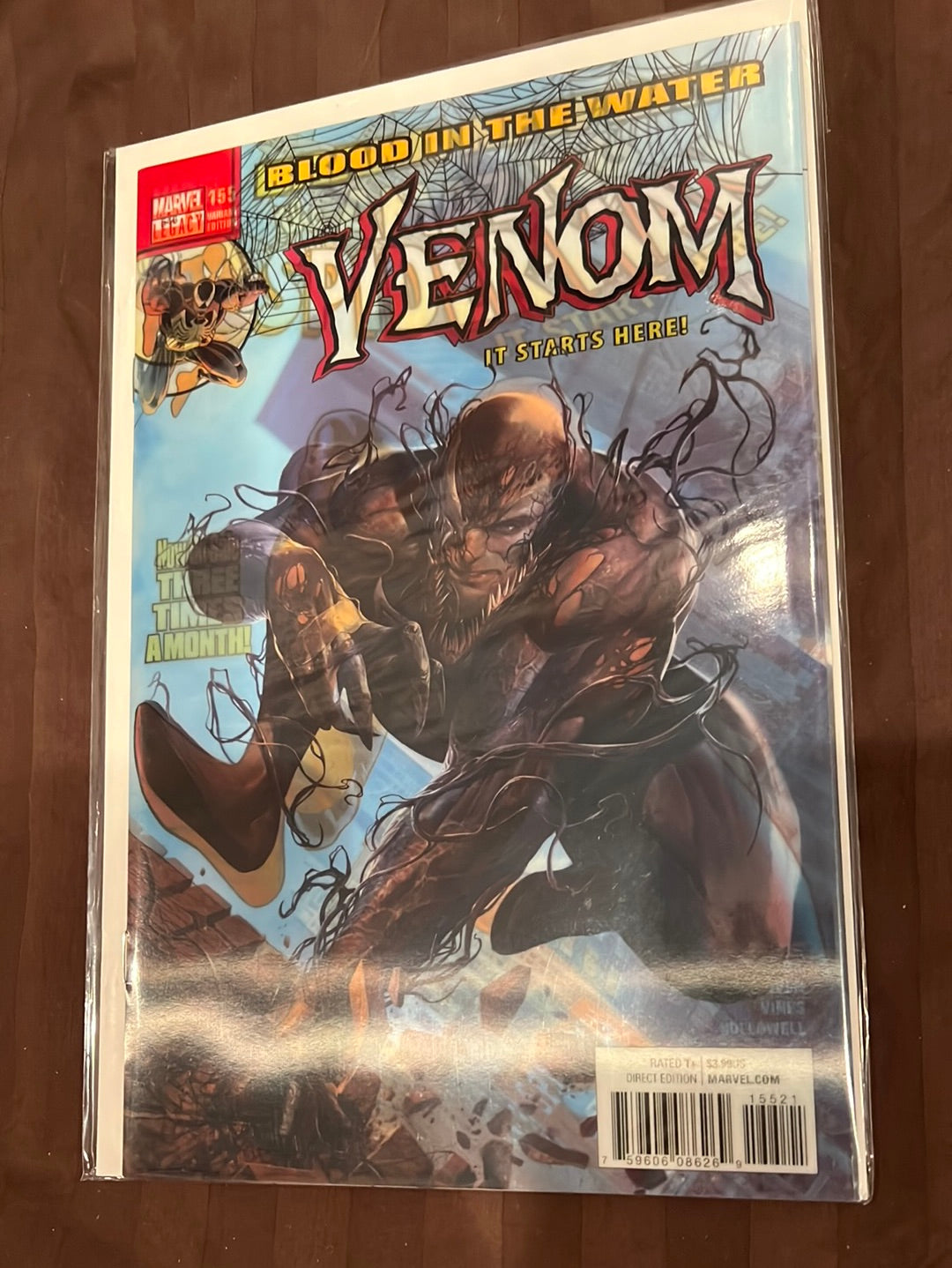 Venom Runs et variantes de couvertures/titres