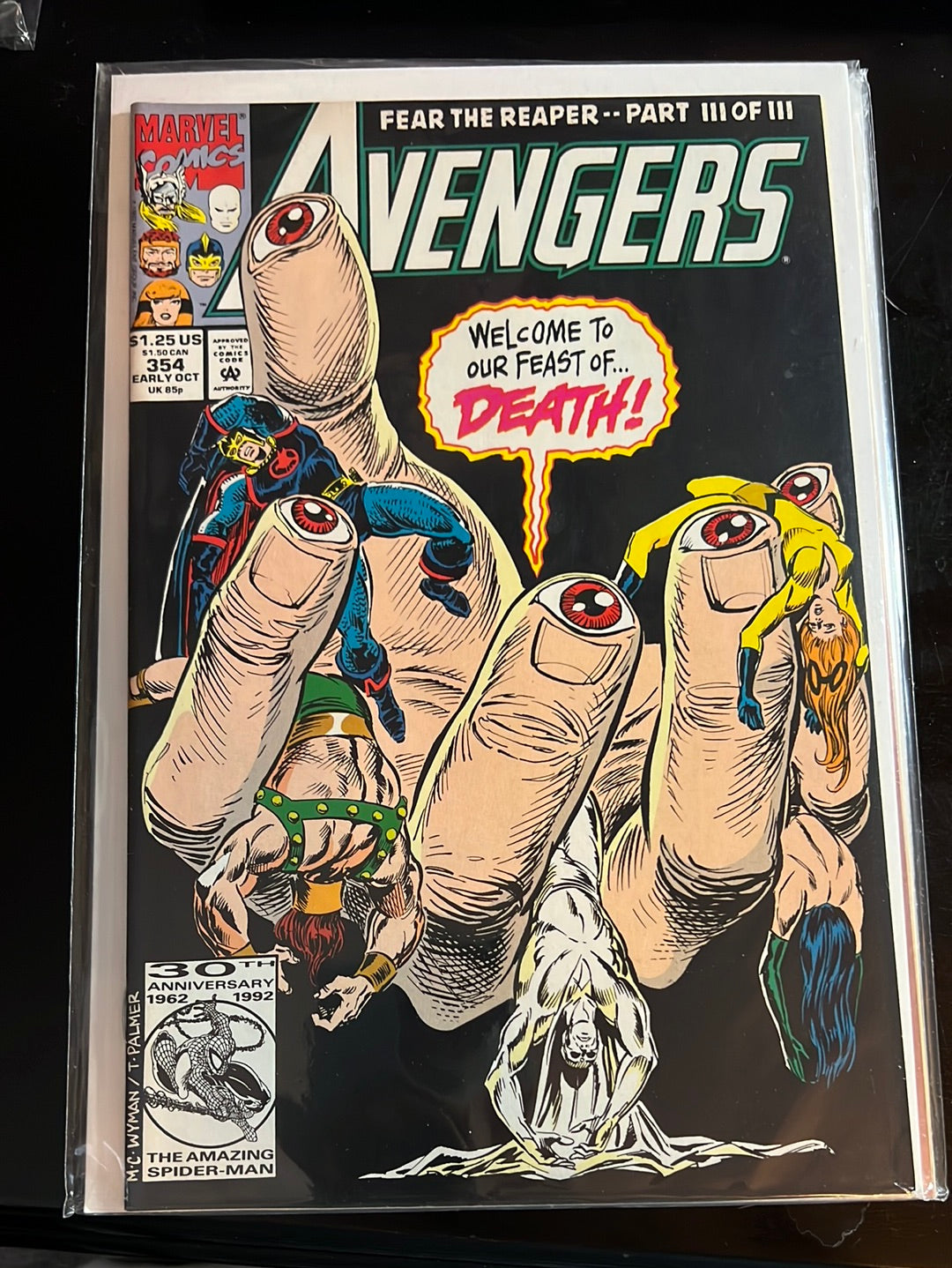 Avengers vol 1 (Starting at issues #301, and annuals)