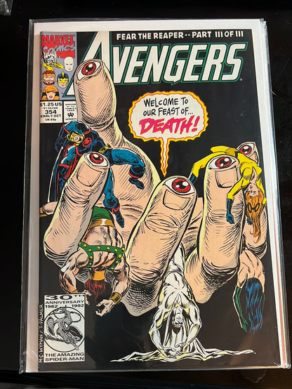 Avengers vol 1 (Starting at issues #301, and annuals)