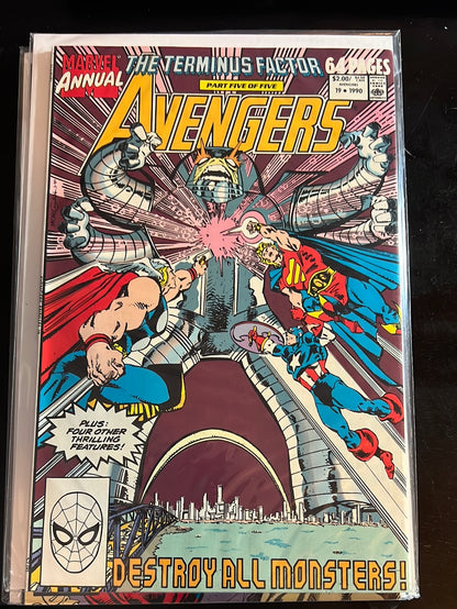 Avengers vol 1 (Starting at issues #301, and annuals)