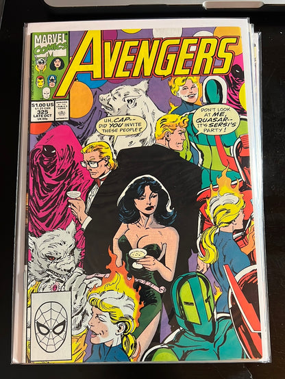 Avengers vol 1 (Starting at issues #301, and annuals)