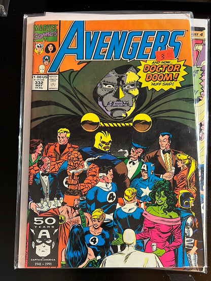 Avengers vol 1 (Starting at issues #301, and annuals)