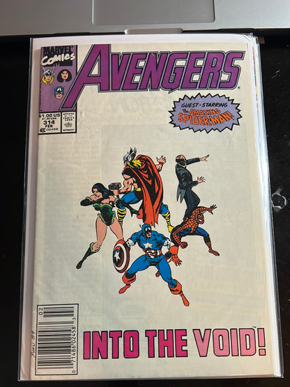 Avengers vol 1 (Starting at issues #301, and annuals)