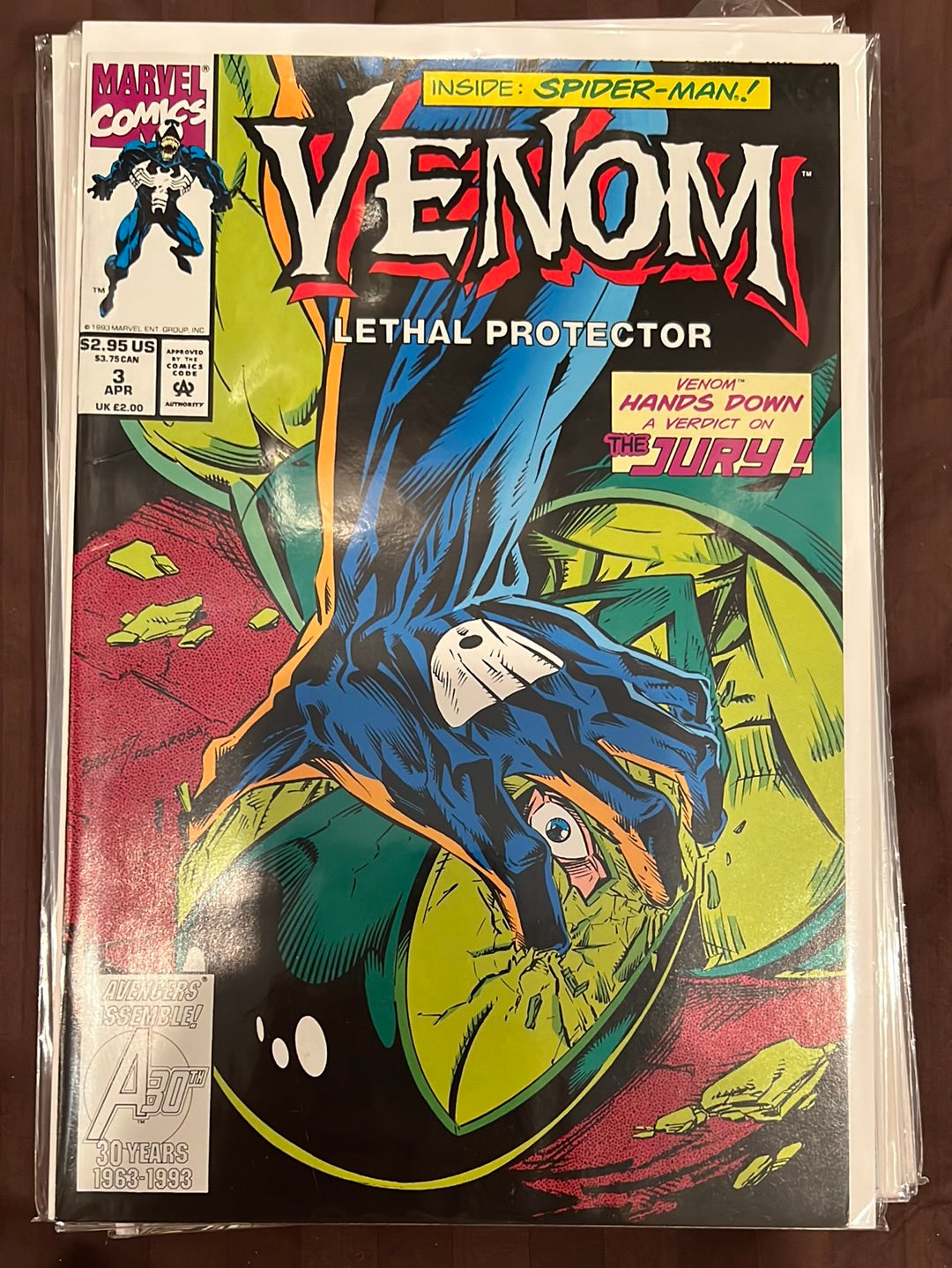 Venom Runs et variantes de couvertures/titres