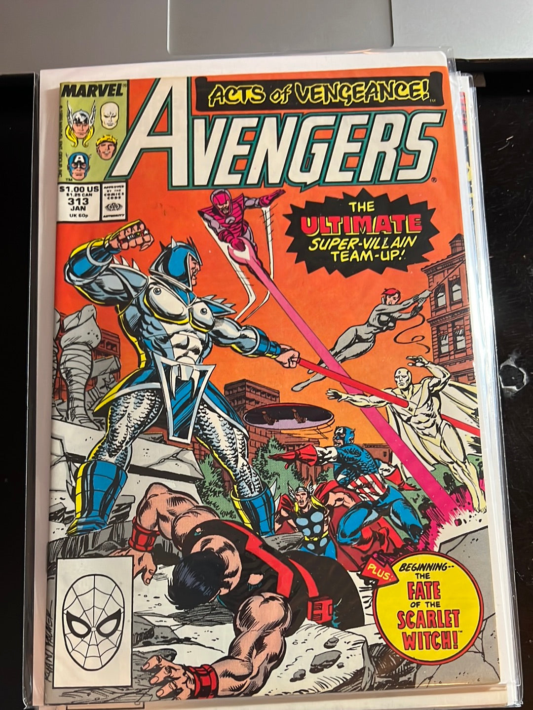 Avengers vol 1 (Starting at issues #301, and annuals)