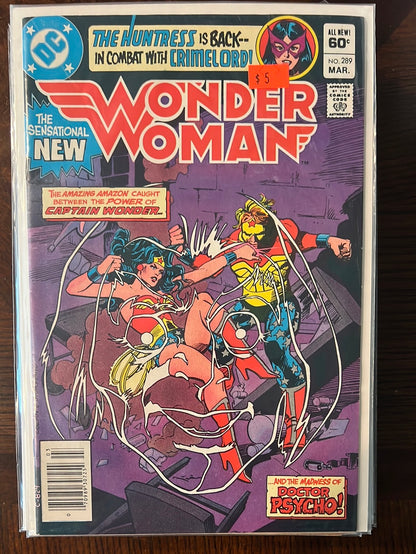 Wonder Woman v1, v3, v4, v5