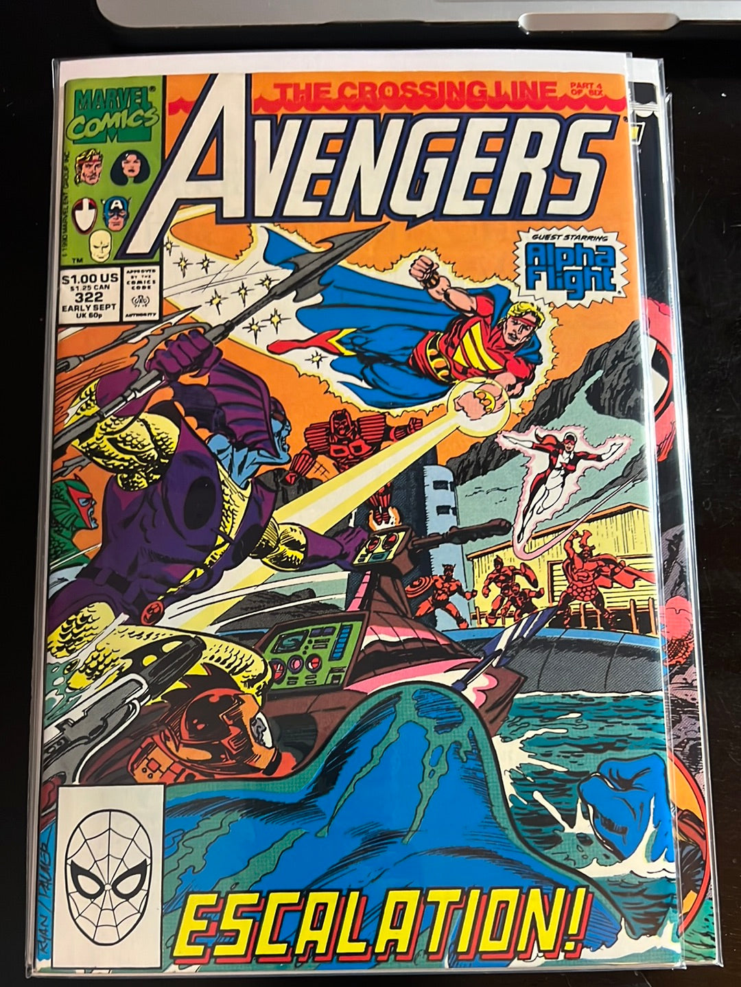 Avengers vol 1 (Starting at issues #301, and annuals)