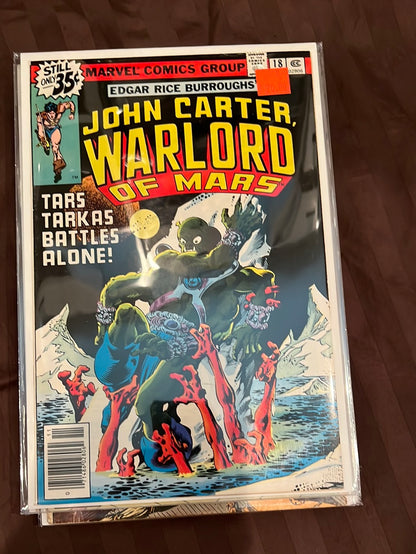 John Carter, Warlord of Mars