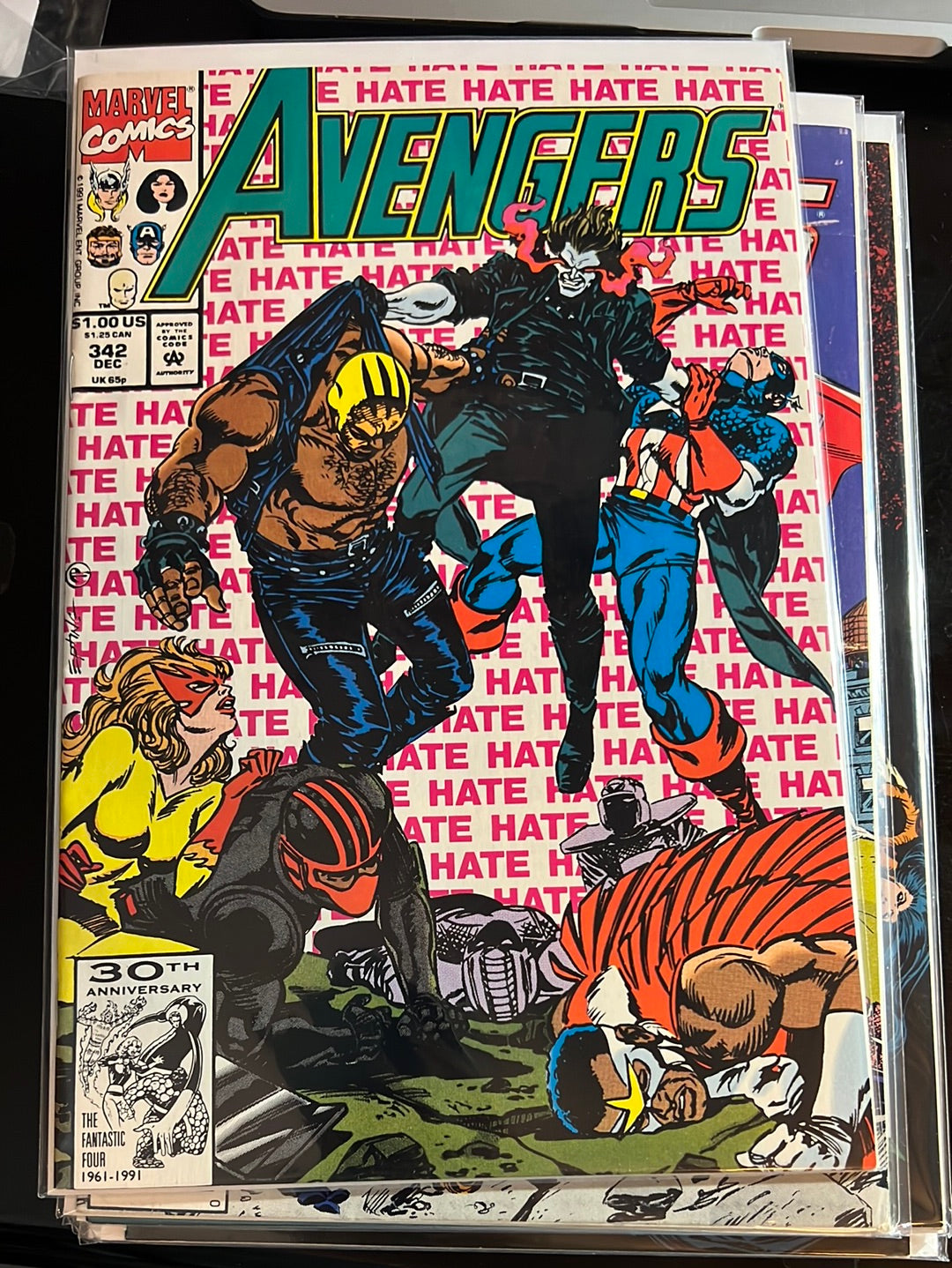 Avengers vol 1 (Starting at issues #301, and annuals)