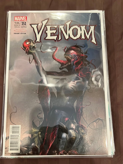 Venom Runs et variantes de couvertures/titres