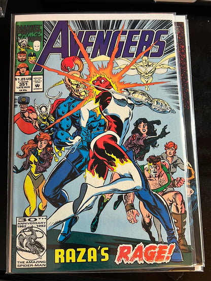 Avengers vol 1 (Starting at issues #301, and annuals)