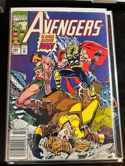 Avengers vol 1 (Starting at issues #301, and annuals)