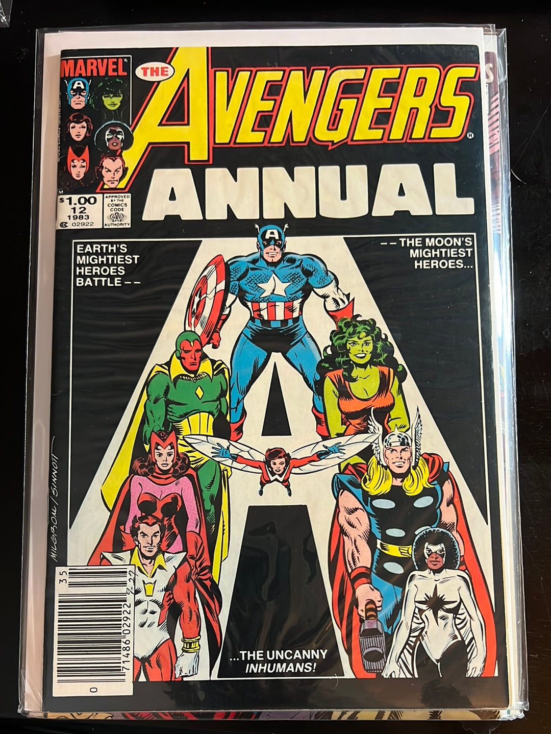 Avengers vol 1 (Starting at issues #301, and annuals)