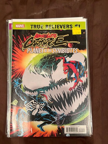 Venom Runs et variantes de couvertures/titres