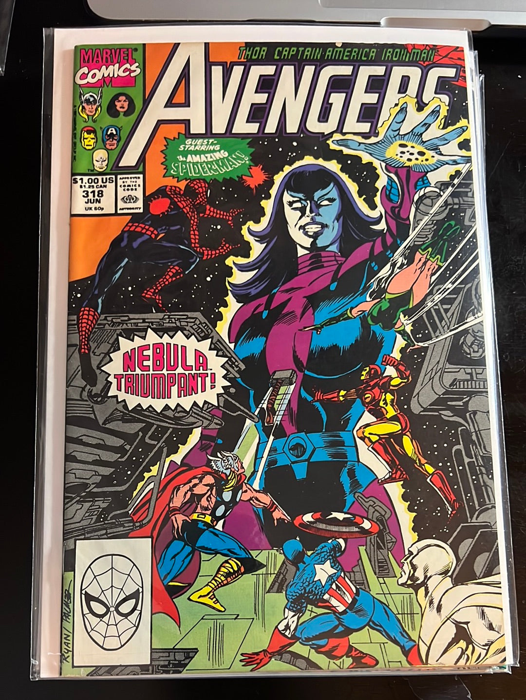 Avengers vol 1 (Starting at issues #301, and annuals)