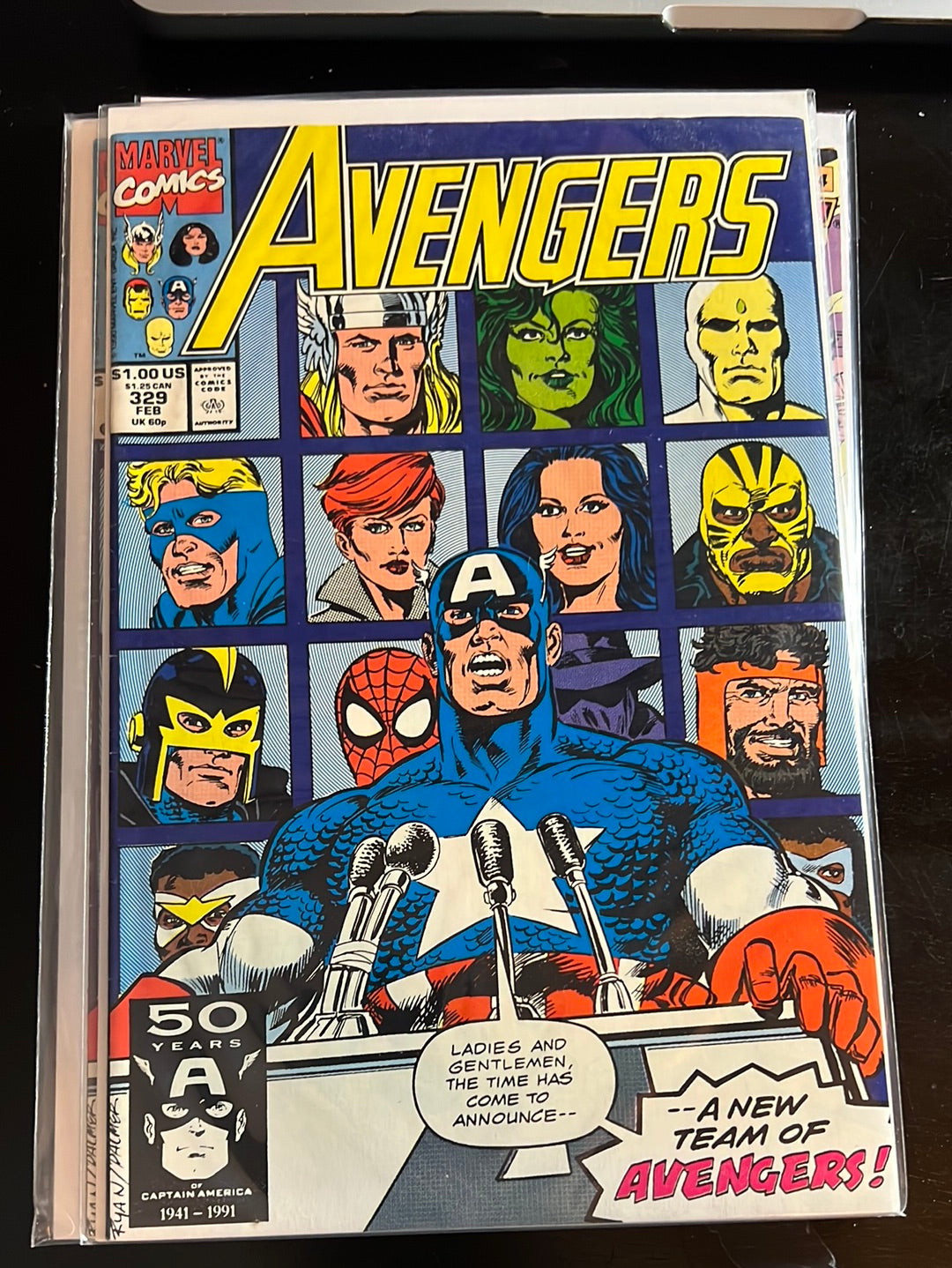 Avengers vol 1 (Starting at issues #301, and annuals)