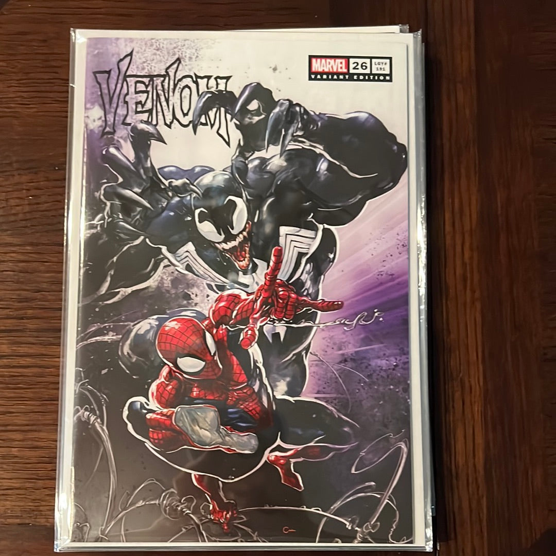 Venom Runs et variantes de couvertures/titres