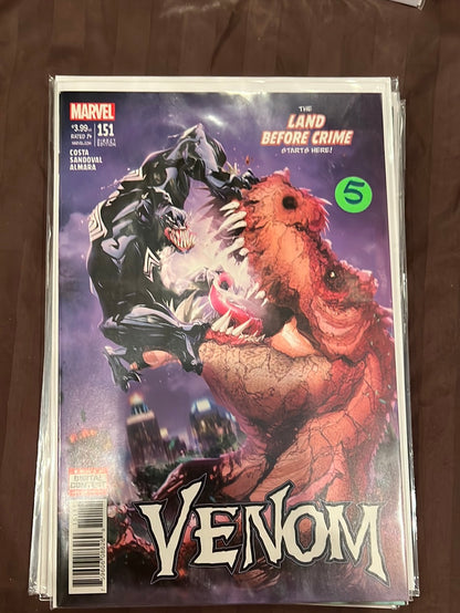 Venom Runs et variantes de couvertures/titres