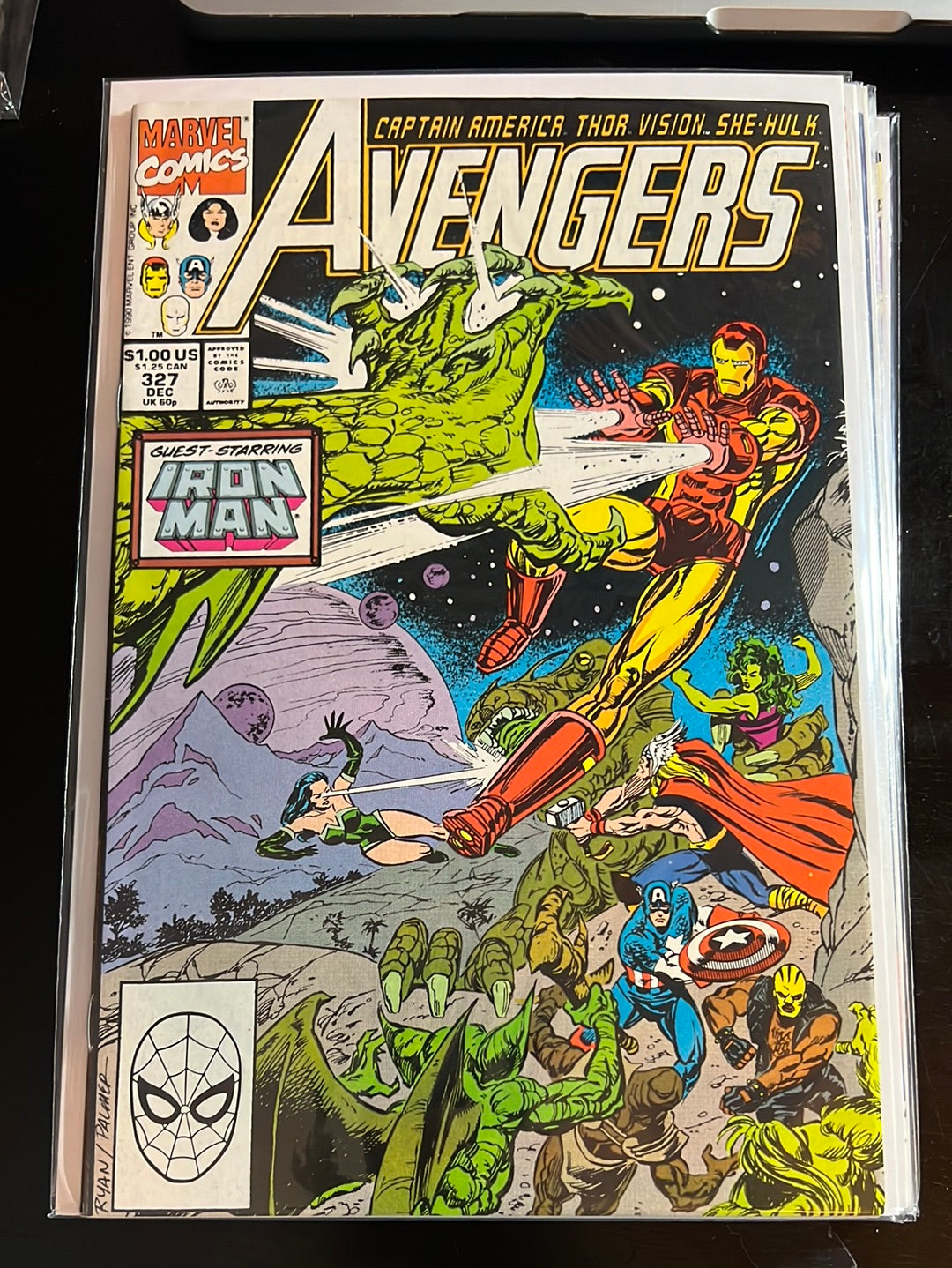 Avengers vol 1 (Starting at issues #301, and annuals)