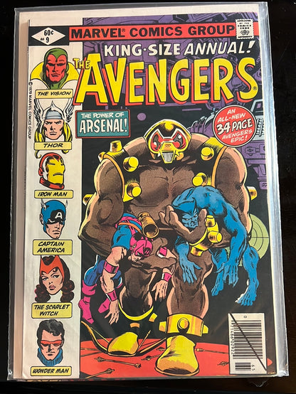 Avengers vol 1 (Starting at issues #301, and annuals)