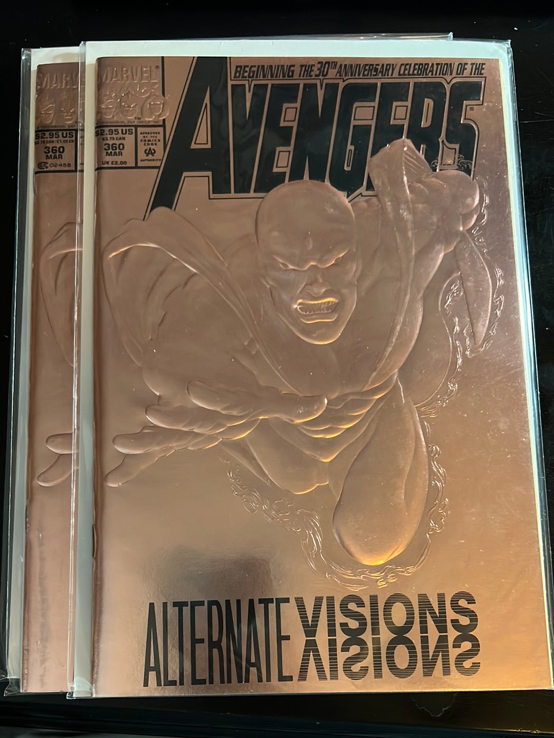 Avengers vol 1 (Starting at issues #301, and annuals)