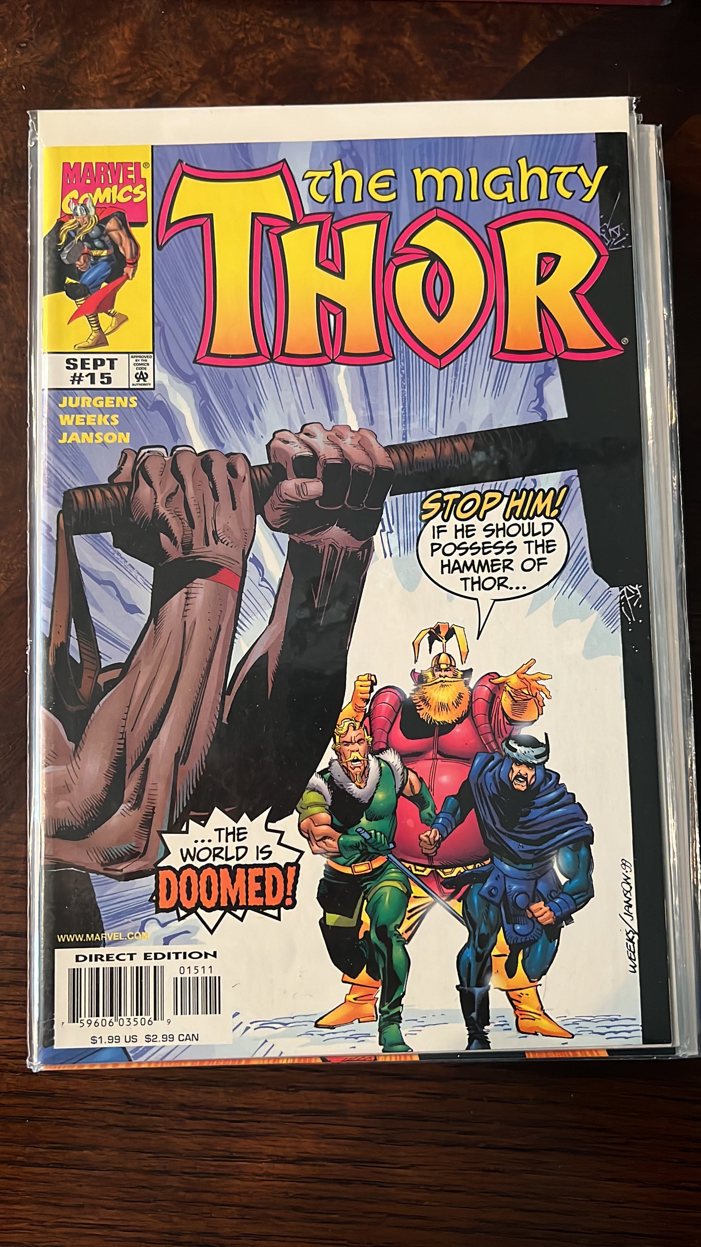 Thor v2, v3, v4, v5, v6, Mighty Thor v2