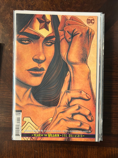 Wonder Woman v1, v3, v4, v5