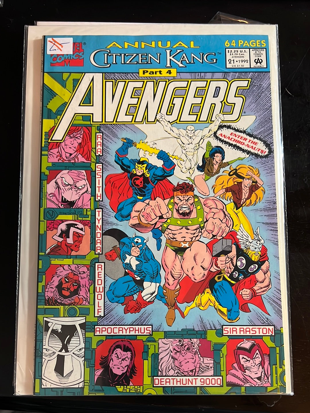 Avengers vol 1 (Starting at issues #301, and annuals)